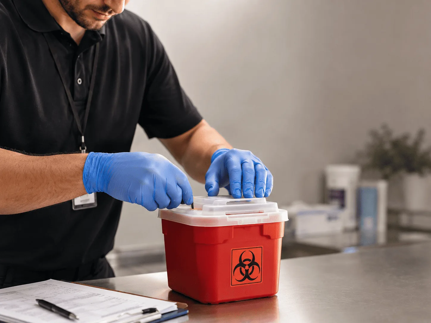 Why choose Sharps Waste Disposal in Orleans, MI